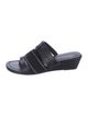 Donald Pliner Leather Slides