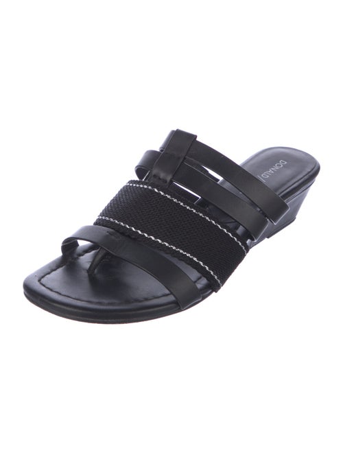 Donald Pliner Leather Slides