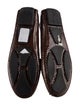 Donald Pliner Patent Leather Printed Loafers