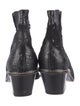 Donald Pliner Leather Western Boots