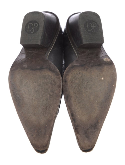 Donald Pliner Leather Western Boots