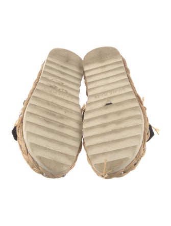 Donald Pliner Ponyhair Animal Print Slides