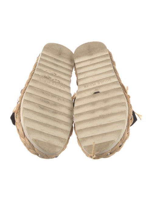 Donald Pliner Ponyhair Animal Print Slides