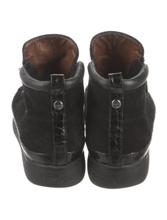 Donald Pliner Suede Lace-Up Boots