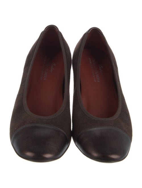 Donald Pliner Leather Trim Embellishment Flats