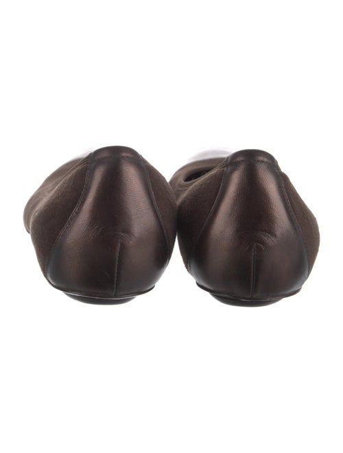 Donald Pliner Leather Trim Embellishment Flats