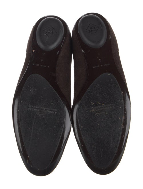Donald Pliner Leather Trim Embellishment Flats
