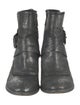Donald Pliner Leather Moto Boots