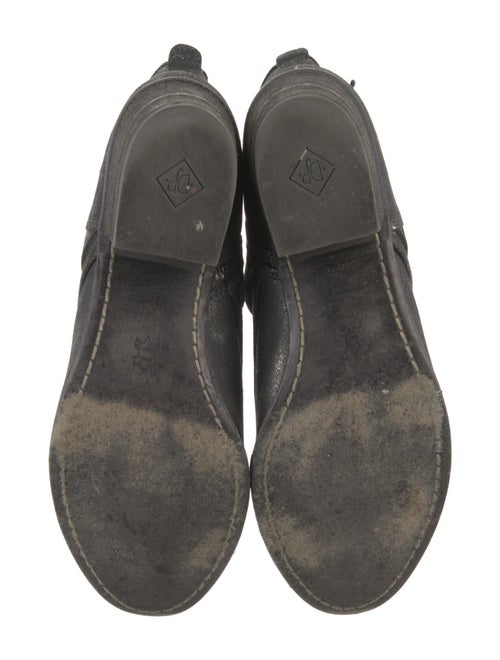 Donald Pliner Leather Moto Boots