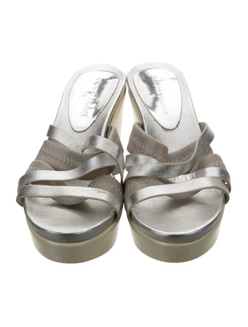 Donald Pliner Leather Slides