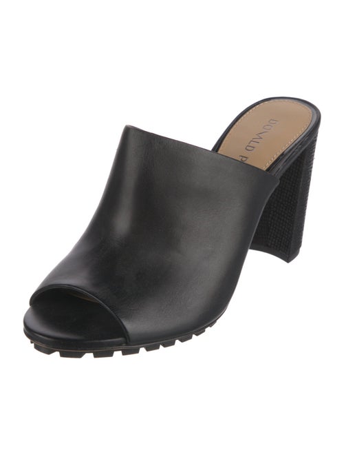 Donald Pliner Leather Slides