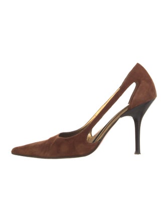 Donald Pliner Suede Pumps