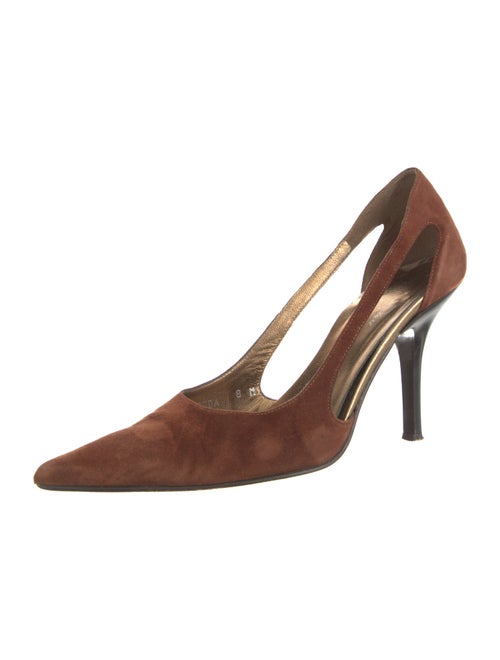 Donald Pliner Suede Pumps