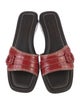Donald Pliner Leather Printed Slides