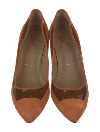 Donald Pliner Suede Pumps