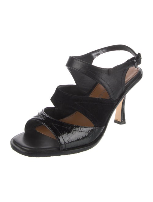 Donald Pliner Leather Slingback Sandals