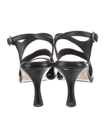Donald Pliner Leather Slingback Sandals