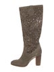 Donald Pliner Suede Printed Boots