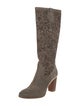 Donald Pliner Suede Printed Boots