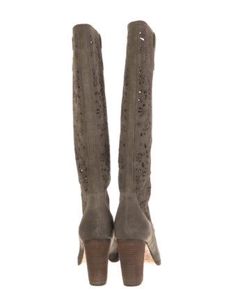 Donald Pliner Suede Printed Boots