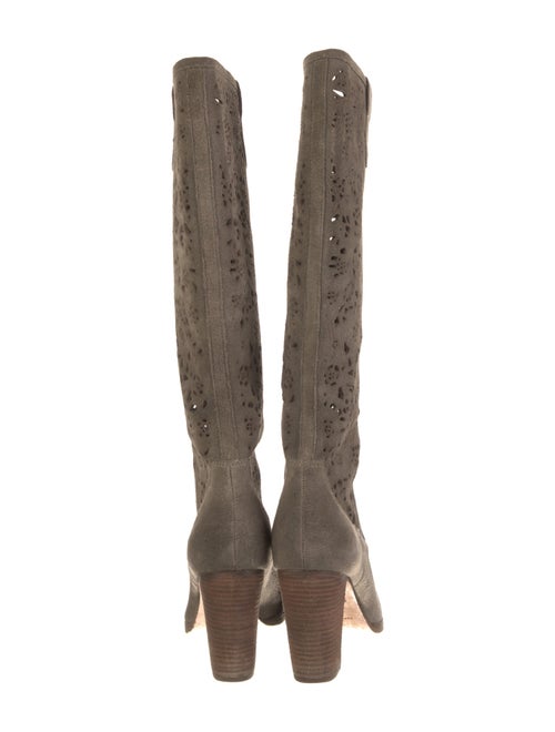 Donald Pliner Suede Printed Boots