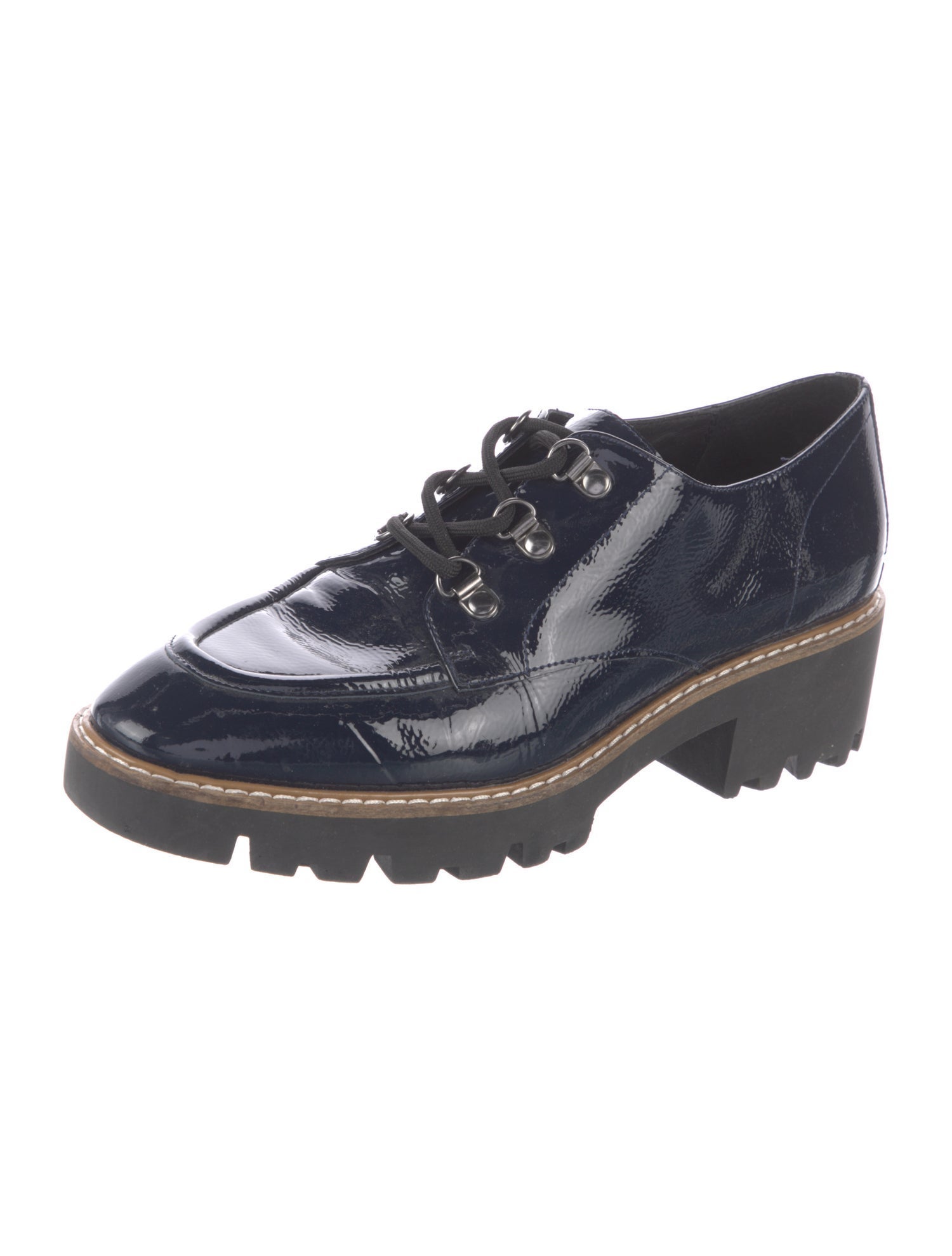 Donald Pliner Patent Leather Oxfords
