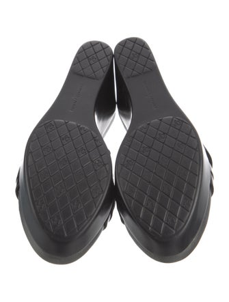 Donald Pliner Leather Printed Slides