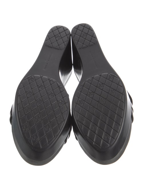 Donald Pliner Leather Printed Slides