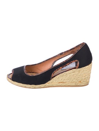 Donald Pliner Neoprene Cutout Accent Espadrilles
