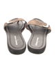Donald Pliner Leather Printed Slides