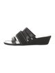 Donald Pliner Leather Slides