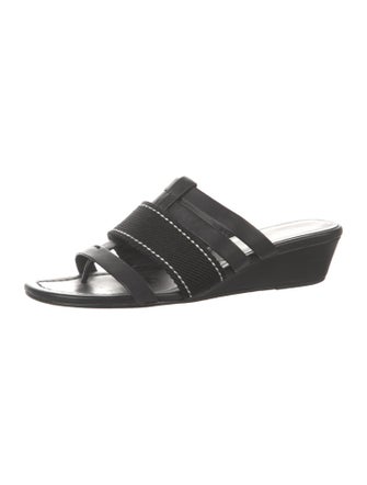 Donald Pliner Leather Slides