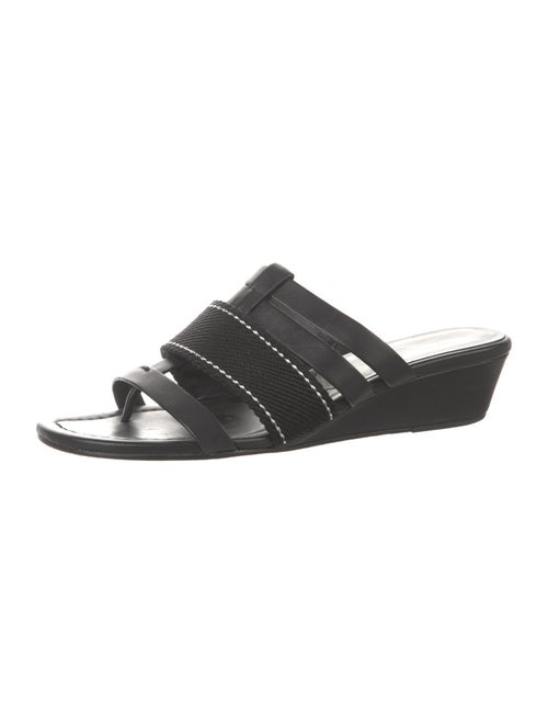 Donald Pliner Leather Slides