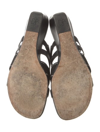 Donald Pliner Leather Slides