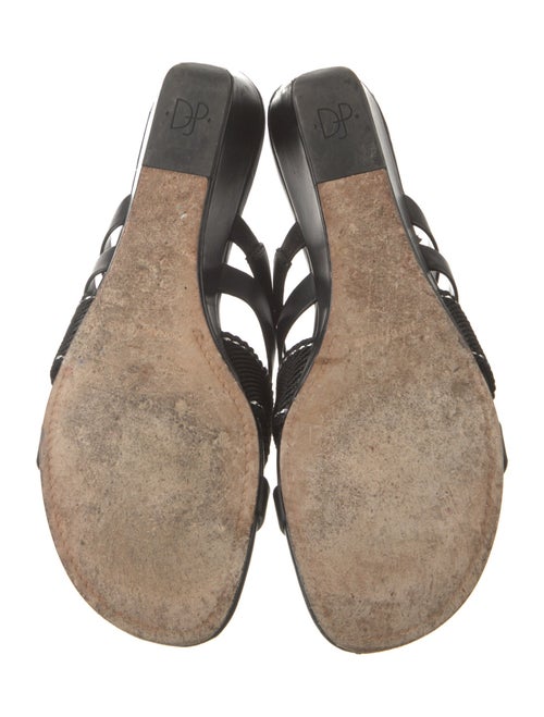 Donald Pliner Leather Slides