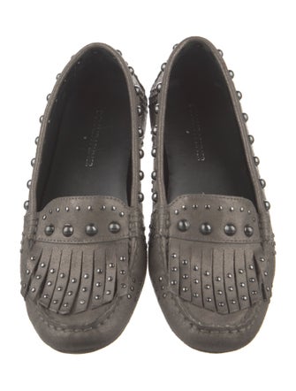Donald Pliner Leather Printed Loafers