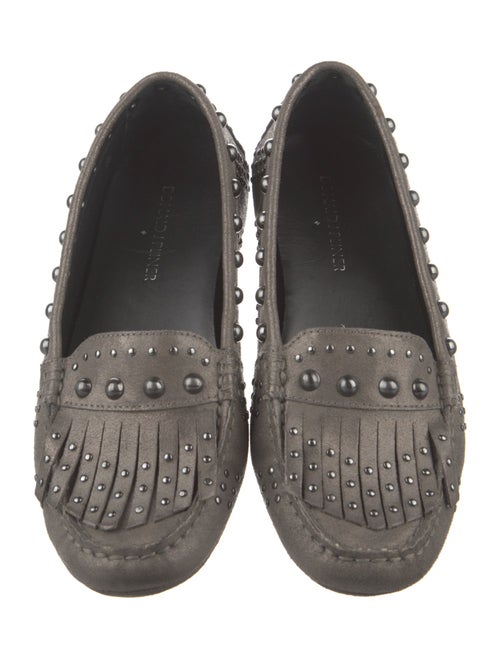 Donald Pliner Leather Printed Loafers