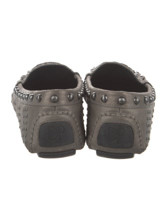 Donald Pliner Leather Printed Loafers