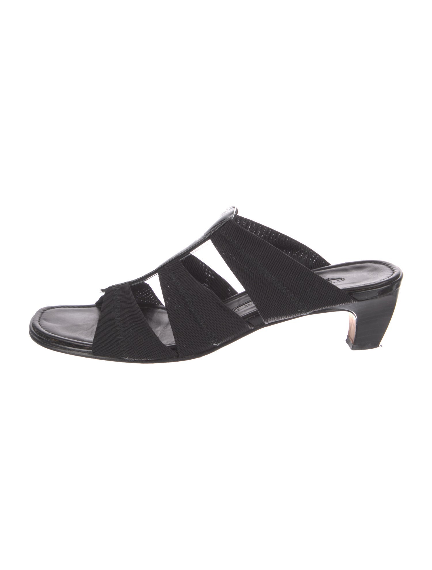 Donald Pliner Mesh T-Strap Sandals
