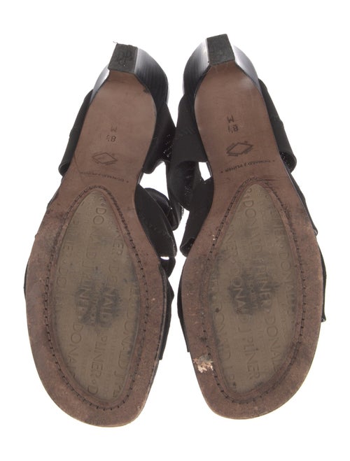 Donald Pliner Mesh T-Strap Sandals