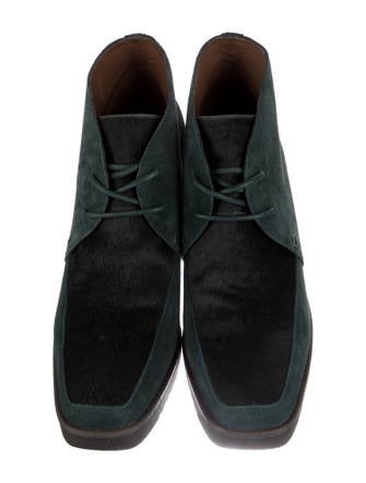Donald Pliner Suede Lace-Up Boots