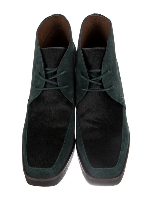Donald Pliner Suede Lace-Up Boots