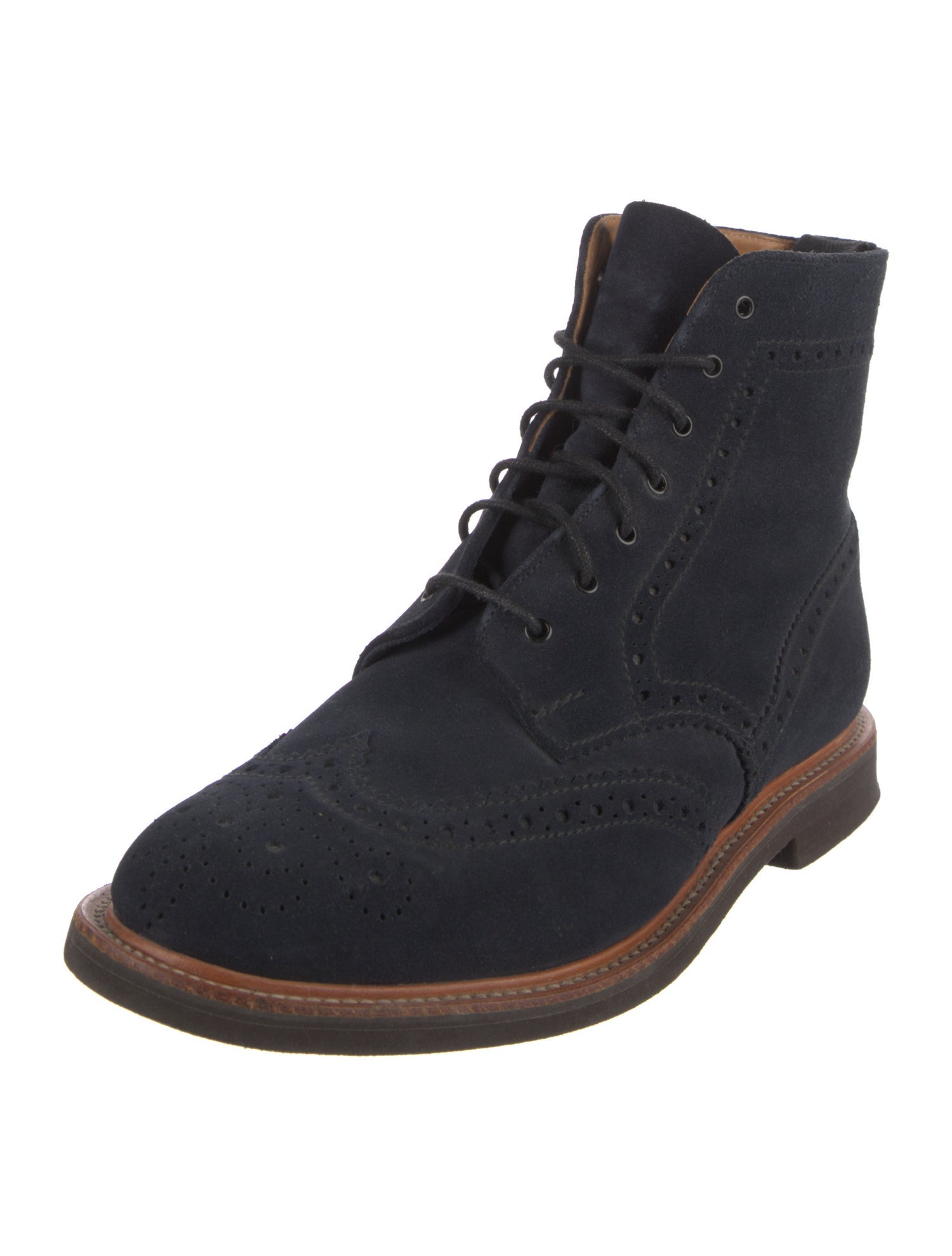 Donald Pliner Suede Lace-Up Boots