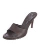 Donald Pliner Leather Slides