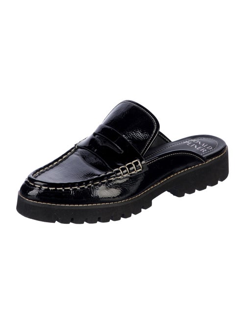 Donald Pliner Patent Leather Mules