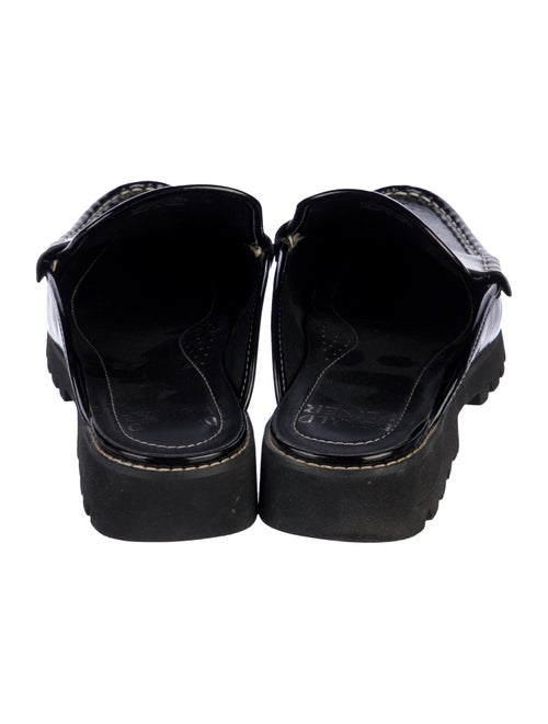 Donald Pliner Patent Leather Mules