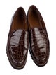Donald Pliner Embossed Leather Loafers