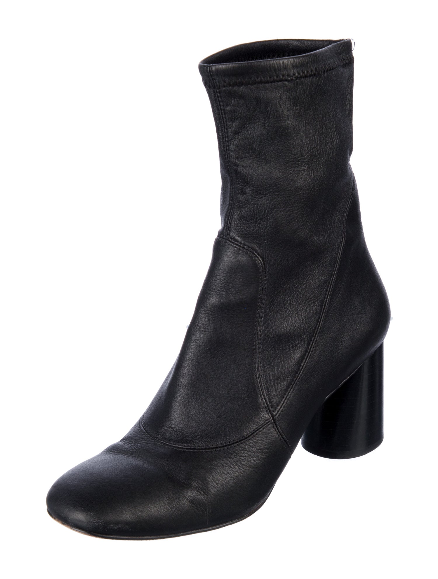 Donald Pliner Leather Sock Boots