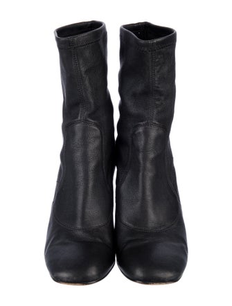 Donald Pliner Leather Sock Boots