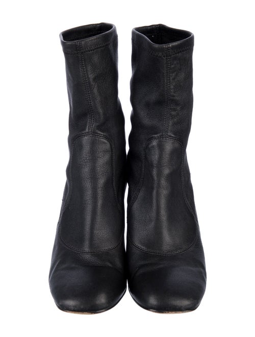 Donald Pliner Leather Sock Boots